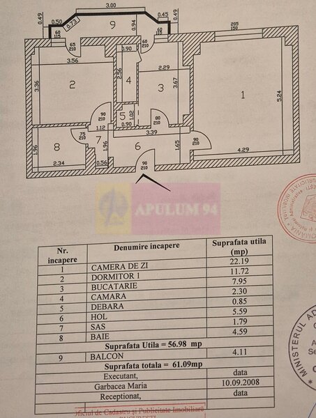 Vanzare apartament 2 camere Piata Iancului-metrou